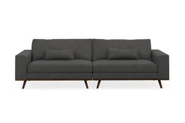Copenhagen 4-sits Manchestersoffa - Mörkgrå - Möbler - Soffa - 4 sits soffa
