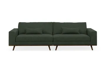 Copenhagen 4-sits Manchestersoffa - Mörkgrön - Möbler - Soffa - 4 sits soffa