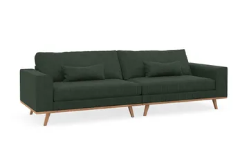 Copenhagen 4-sits Manchestersoffa - Mörkgrön - Möbler - Soffa - 4 sits soffa
