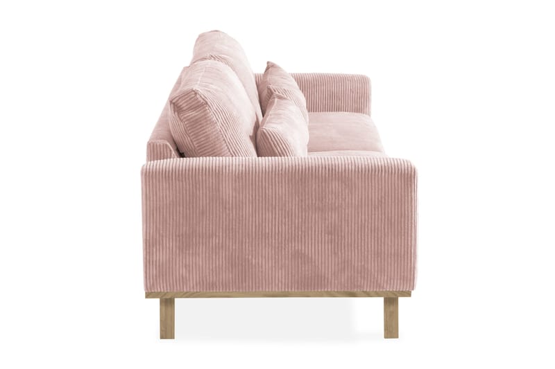 Copenhagen 4-sits Manchestersoffa - Rosa - Möbler - Soffa - 4 sits soffa