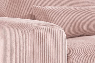 Copenhagen 4-sits Manchestersoffa - Rosa - Möbler - Soffa - 4 sits soffa