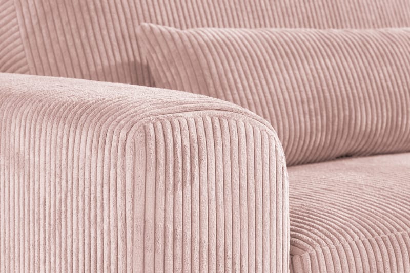 Copenhagen 4-sits Manchestersoffa - Rosa - Möbler - Soffa - 4 sits soffa
