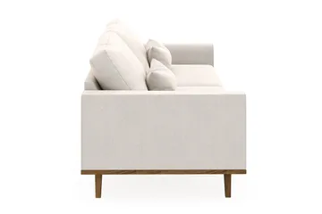 Copenhagen 4-sits Sammetssoffa - Krämvit - Möbler - Soffa - 4 sits soffa