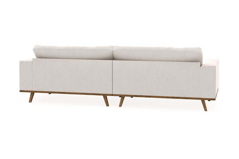 Copenhagen 4-sits Sammetssoffa - Krämvit - Möbler - Soffa - 4 sits soffa