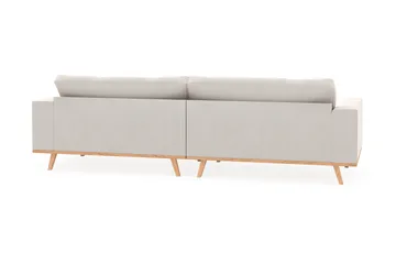 Copenhagen 4-sits Sammetssoffa - Krämvit - Möbler - Soffa - 4 sits soffa