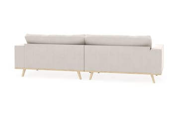 Copenhagen 4-sits Sammetssoffa - Krämvit - Möbler - Soffa - 4 sits soffa
