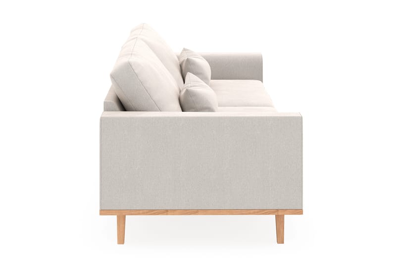 Copenhagen 4-sits Sammetssoffa - Krämvit - Möbler - Soffa - 4 sits soffa