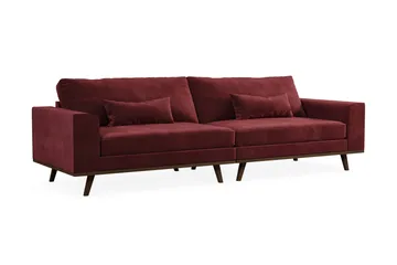 Copenhagen 4-sits Sammetssoffa - Lila - Möbler - Soffa - 4 sits soffa
