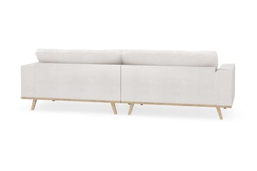 Copenhagen 4-sits Soffa i Bouclé - Vit - Möbler - Soffa - 4 sits soffa