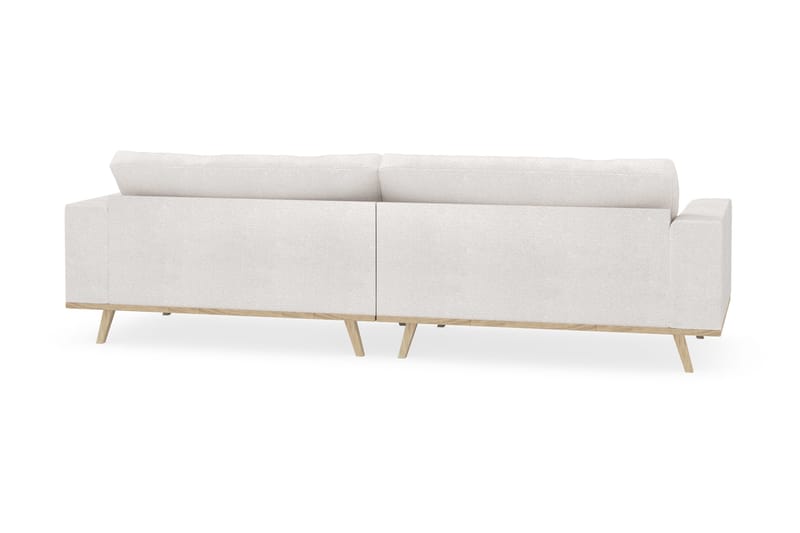 Copenhagen 4-sits Soffa i Bouclé - Vit - Möbler - Soffa - 4 sits soffa