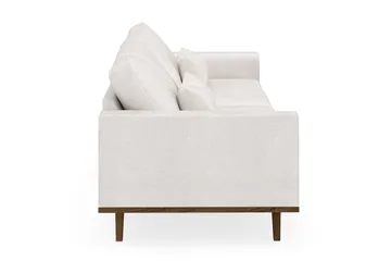 Copenhagen 4-sits Soffa i Bouclé - Vit - Möbler - Soffa - 4 sits soffa