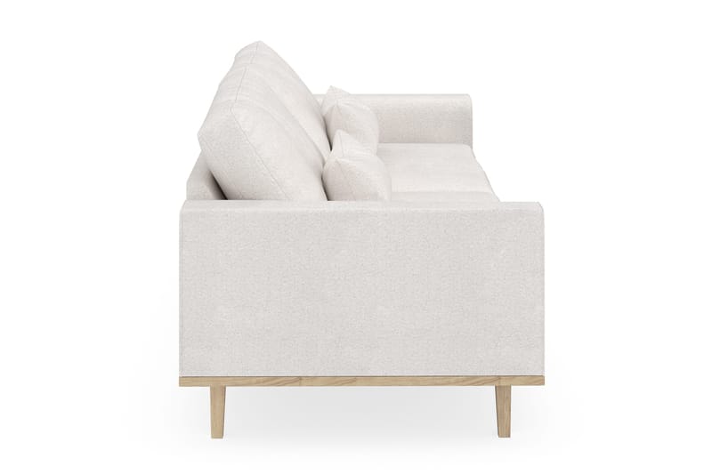Copenhagen 4-sits Soffa i Bouclé - Vit - Möbler - Soffa - 4 sits soffa