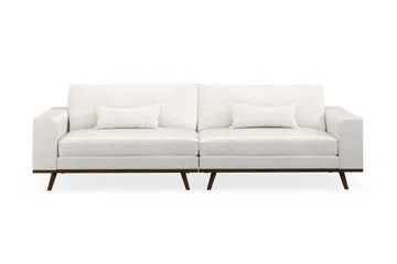 Copenhagen 4-sits Soffa i Bouclé - Vit - Möbler - Soffa - 4 sits soffa