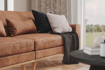 Copenhagen 4-sits Soffa i Konstläder - Brun - Möbler - Soffa - 4 sits soffa