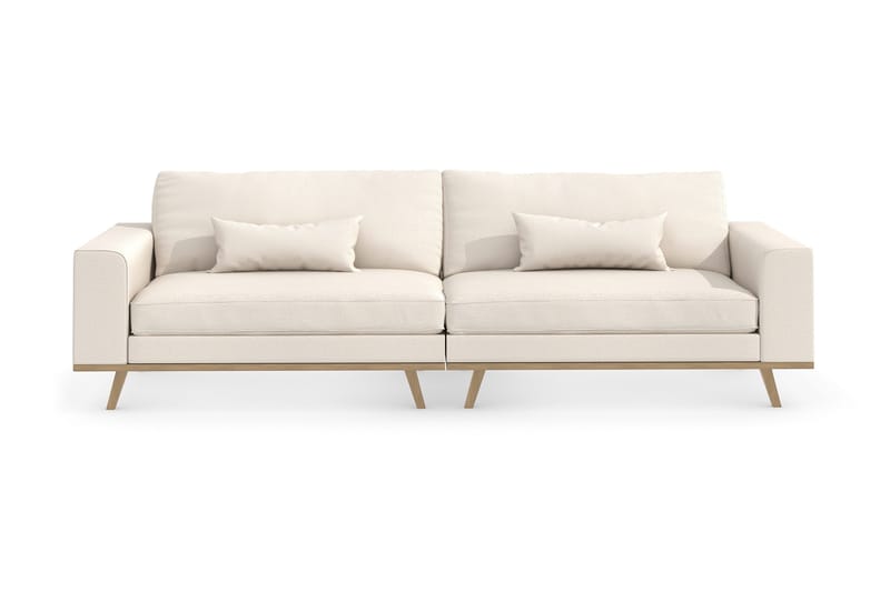 Copenhagen 4-sits Tygsoffa, Beige