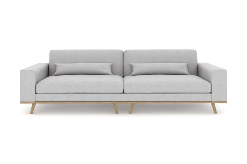 Copenhagen 4-sits Tygsoffa - Grå - Möbler - Soffa - 4 sits soffa