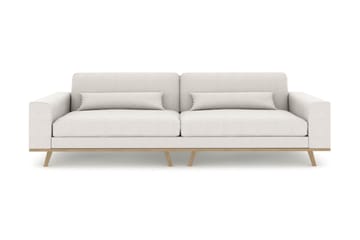 Copenhagen 4-sits Tygsoffa - Ljusgrå - Möbler - Soffa - 4 sits soffa