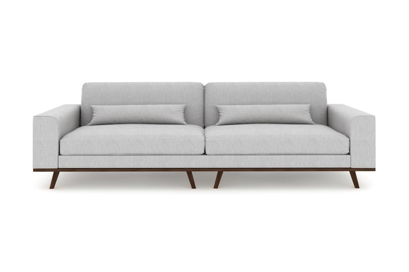 Copenhagen 4-sits Tygsoffa - Ljusgrå - Möbler - Soffa - 4 sits soffa