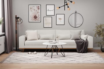 Copenhagen 4-sits Tygsoffa - Ljusgrå - Möbler - Soffa - 4 sits soffa