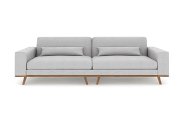 Copenhagen 4-sits Tygsoffa - Ljusgrå - Möbler - Soffa - 4 sits soffa