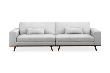 Copenhagen 4-sits Tygsoffa - Ljusgrå - Möbler - Soffa - 4 sits soffa