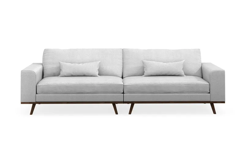 Copenhagen 4-sits Tygsoffa - Ljusgrå - Möbler - Soffa - 4 sits soffa
