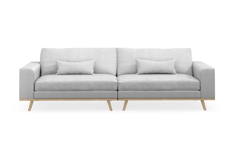 Copenhagen 4-sits Tygsoffa - Ljusgrå - Möbler - Soffa - 4 sits soffa