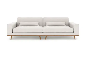 Copenhagen 4-sits Tygsoffa - Ljusgrå - Möbler - Soffa - 4 sits soffa