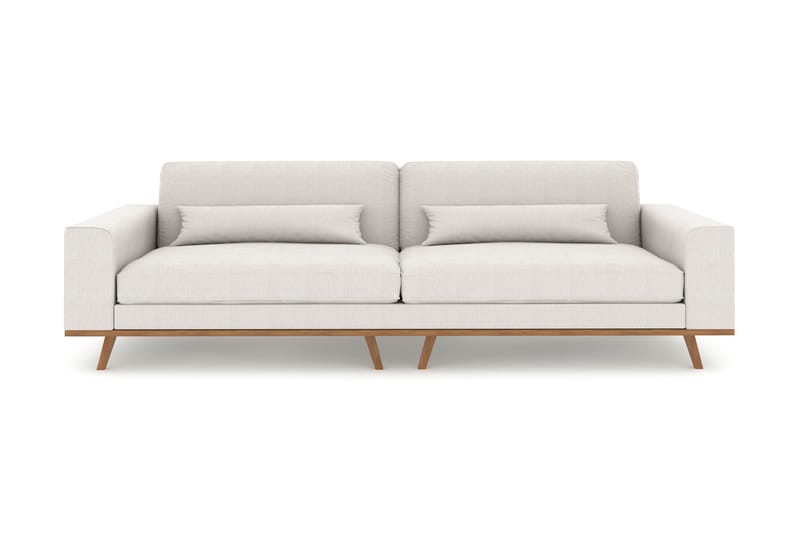 Copenhagen 4-sits Tygsoffa - Ljusgrå - Möbler - Soffa - 4 sits soffa