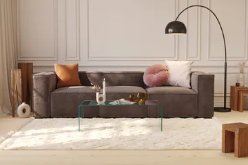 Cubo 4-sits Djup Soffa - Beige - Möbler - Soffa - 4 sits soffa