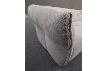 4-sits Soffa med Divan Azzo - Vit - Möbler - Soffa - Divansoffa & schäslongsoffa - 4 sits soffa med divan