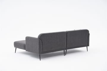 4-sits Soffa med Divan Revos - Antracit - Möbler - Soffa - Divansoffa & schäslongsoffa - 4 sits soffa med divan