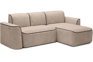 4-sits Soffa med Divan Ume - Beige - Möbler - Soffa - Divansoffa & schäslongsoffa - 4 sits soffa med divan