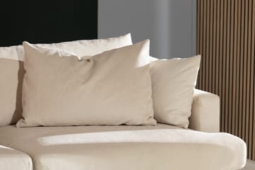 Menard 3-sits Djup Manchestersoffa - Beige - Möbler - Soffa - 3 sits soffa