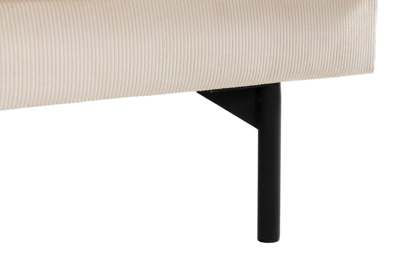 Menard 3-sits Djup Manchestersoffa - Beige - Möbler - Soffa - 3 sits soffa