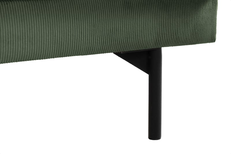 Menard 3-sits Djup Manchestersoffa - Grön - Möbler - Soffa - 3 sits soffa