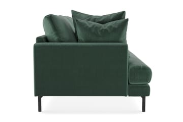 Menard 3-sits Djup Sammetssoffa - Mörkgrön - Möbler - Soffa - Sammetssoffa