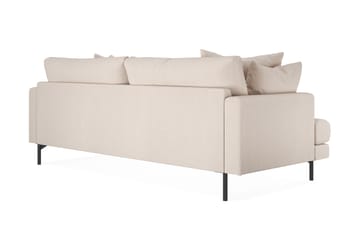 Menard 3-sits Djup Tygsoffa - Beige - Möbler - Soffa - 3 sits soffa