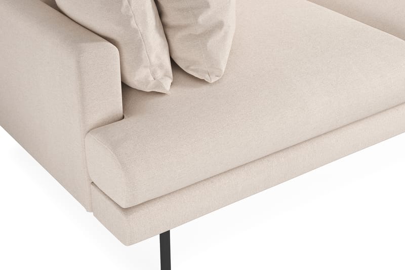 Menard 3-sits Djup Tygsoffa - Beige - Möbler - Soffa - 3 sits soffa