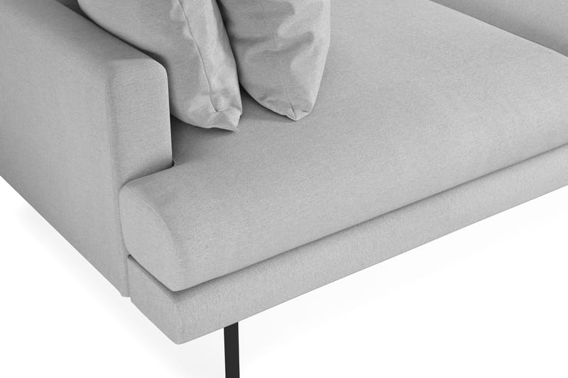 Menard 3-sits Djup Tygsoffa - Ljusgrå - Möbler - Soffa - 3 sits soffa