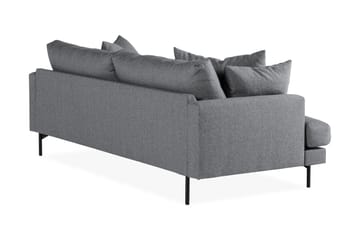 Menard 3-sits Djup Tygsoffa - Mörkgrå - Möbler - Soffa - 3 sits soffa