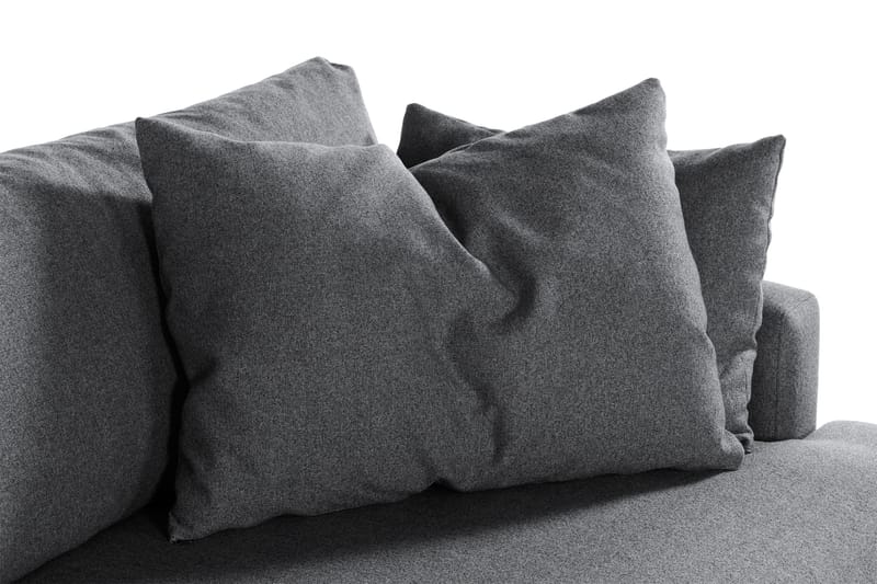 Menard 3-sits Djup Tygsoffa - Mörkgrå - Möbler - Soffa - 3 sits soffa