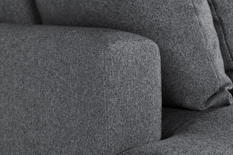 Menard 3-sits Djup Tygsoffa - Mörkgrå - Möbler - Soffa - 3 sits soffa