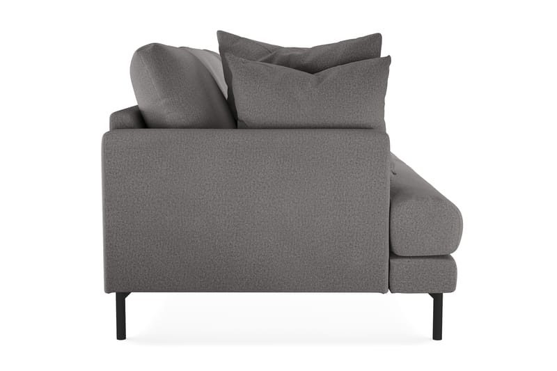 Menard 3-sits Djup Tygsoffa - Mörkgrå - Möbler - Soffa - 3 sits soffa