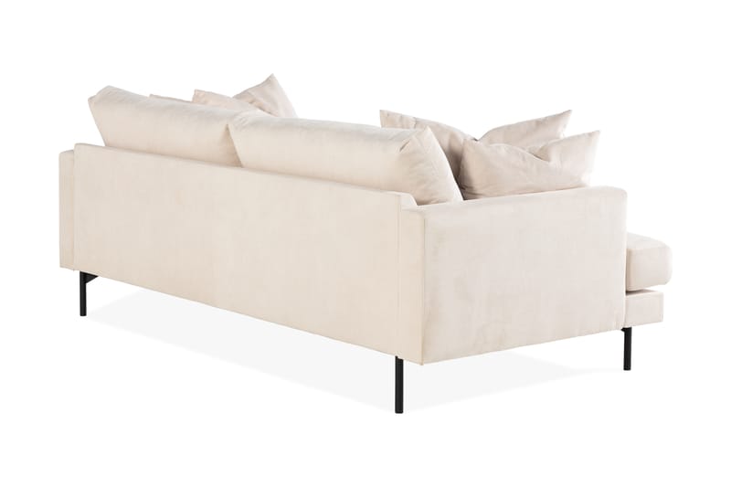 Menard 4-sits Djup Manchestersoffa - Beige - Möbler - Soffa - 4 sits soffa