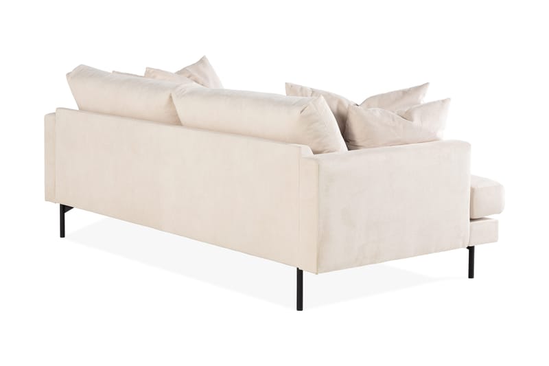 Menard 4-sits Djup Manchestersoffa - Beige - Möbler - Soffa - 4 sits soffa