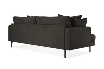 Menard 4-sits Djup Manchestersoffa - Mörkgrå - Möbler - Soffa - 4 sits soffa
