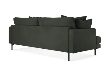 Menard 4-sits Djup Manchestersoffa - Mörkgrön - Möbler - Soffa - 4 sits soffa