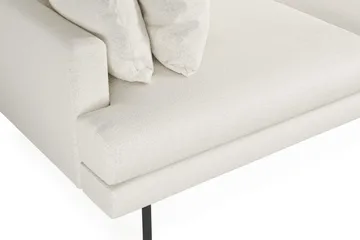 Menard 4-sits Djup Soffa i Bouclé - Vit - Möbler - Soffa - 4 sits soffa