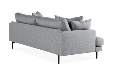Menard 4-sits Djup Tygsoffa - Grå - Möbler - Soffa - 4 sits soffa